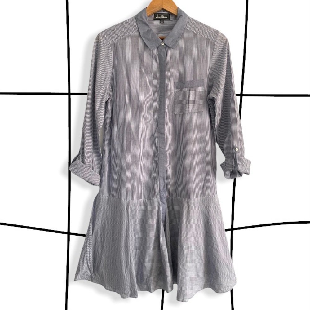 Sam Edelman pinstripe shirt dress